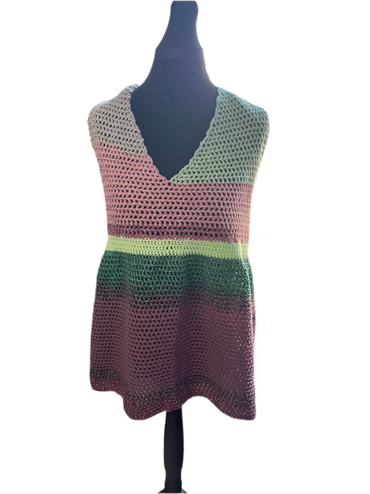 Handmade crochet dress